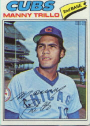 1977 Topps Baseball Cards      395     Manny Trillo